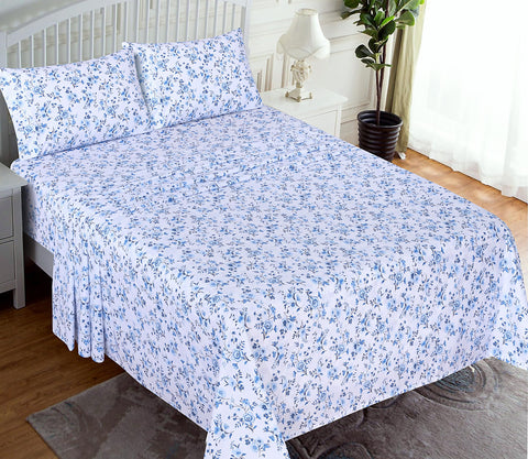RUVANTI king fitted sheet with 16-inch pocket secures the mattress