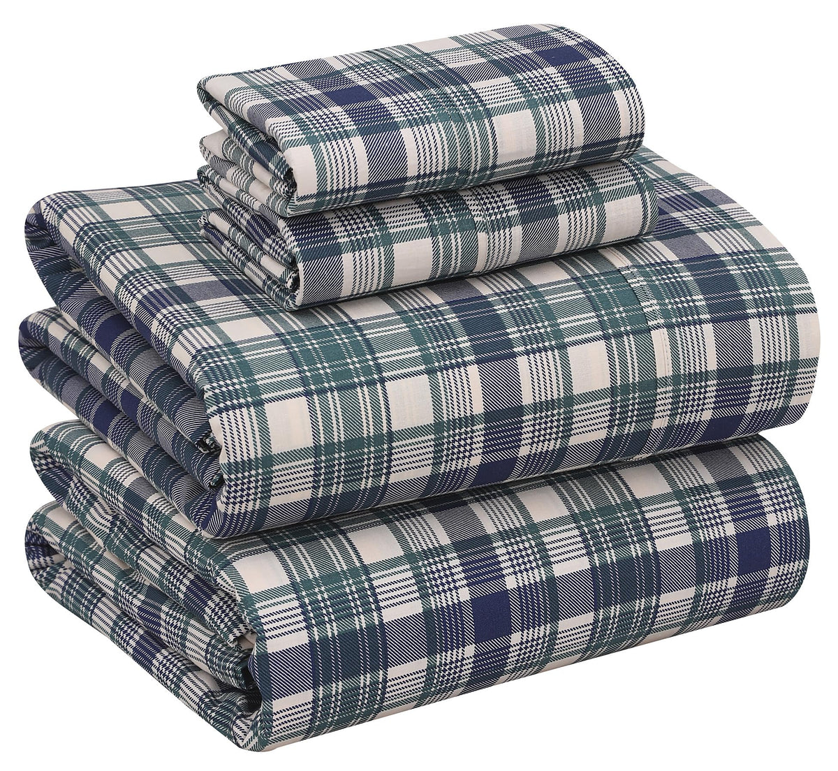 RUVANTI king flat sheet with crisp, breathable percale finish.
