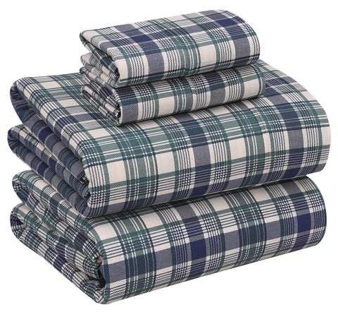 RUVANTI king flat sheet with crisp, breathable percale finish.