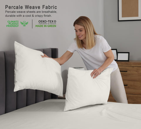 RUVANTI pillowcases provide soft, durable nightly comfort.