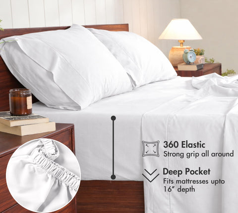 RUVANTI sheets after washing showing colorfast, soft finish