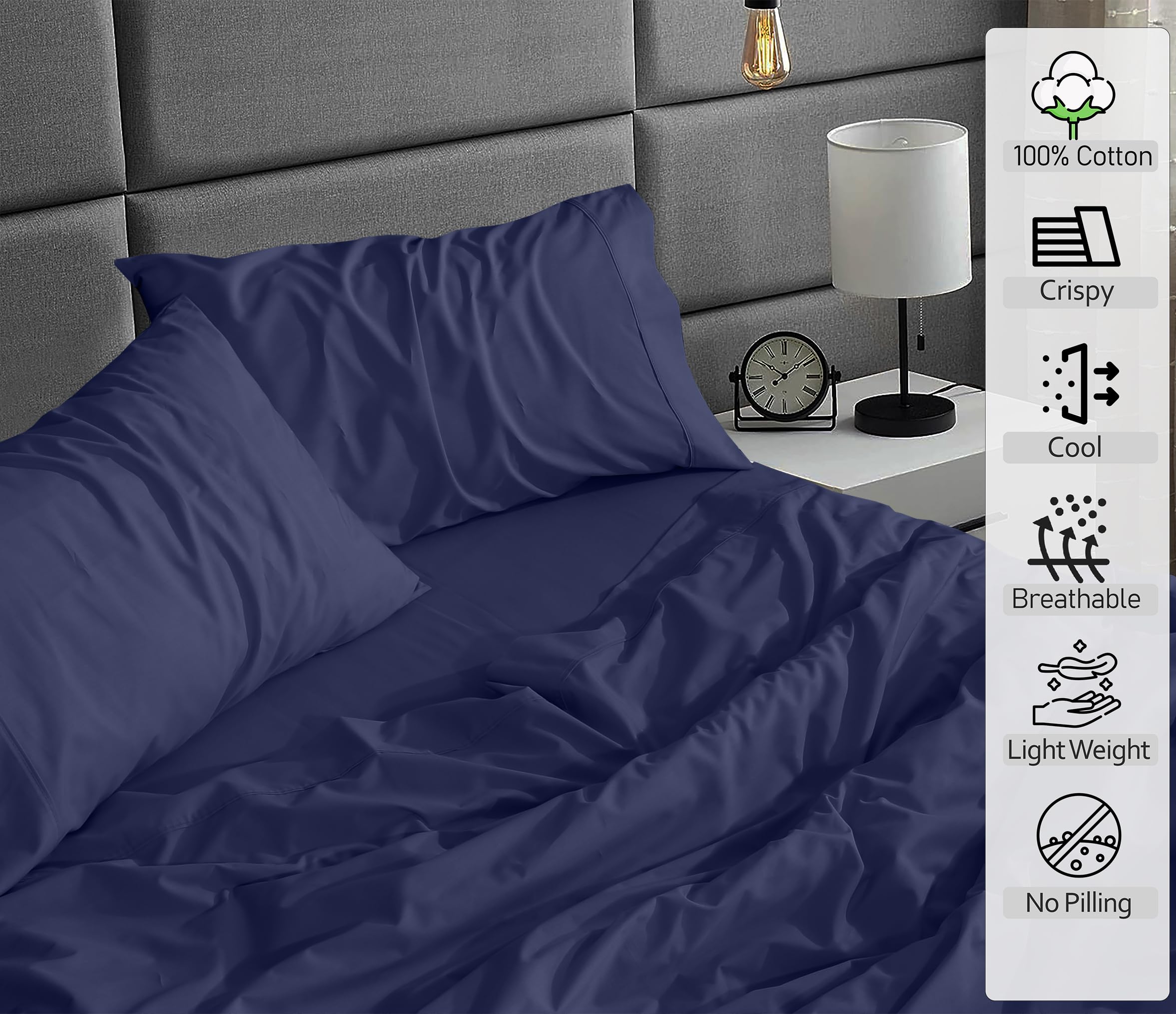 RUVANTI pillowcases measuring 20x30 with neat edges.