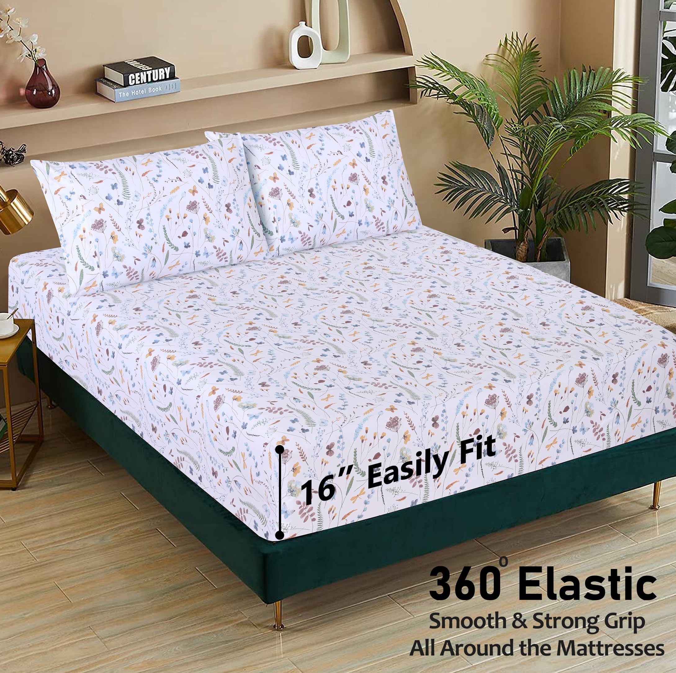 RUVANTI pillowcases 20x40 provide snug pillow fit and smooth finish.