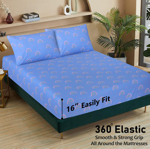 RUVANTI pillowcase pair features neat stitching and soft, breathable finish.