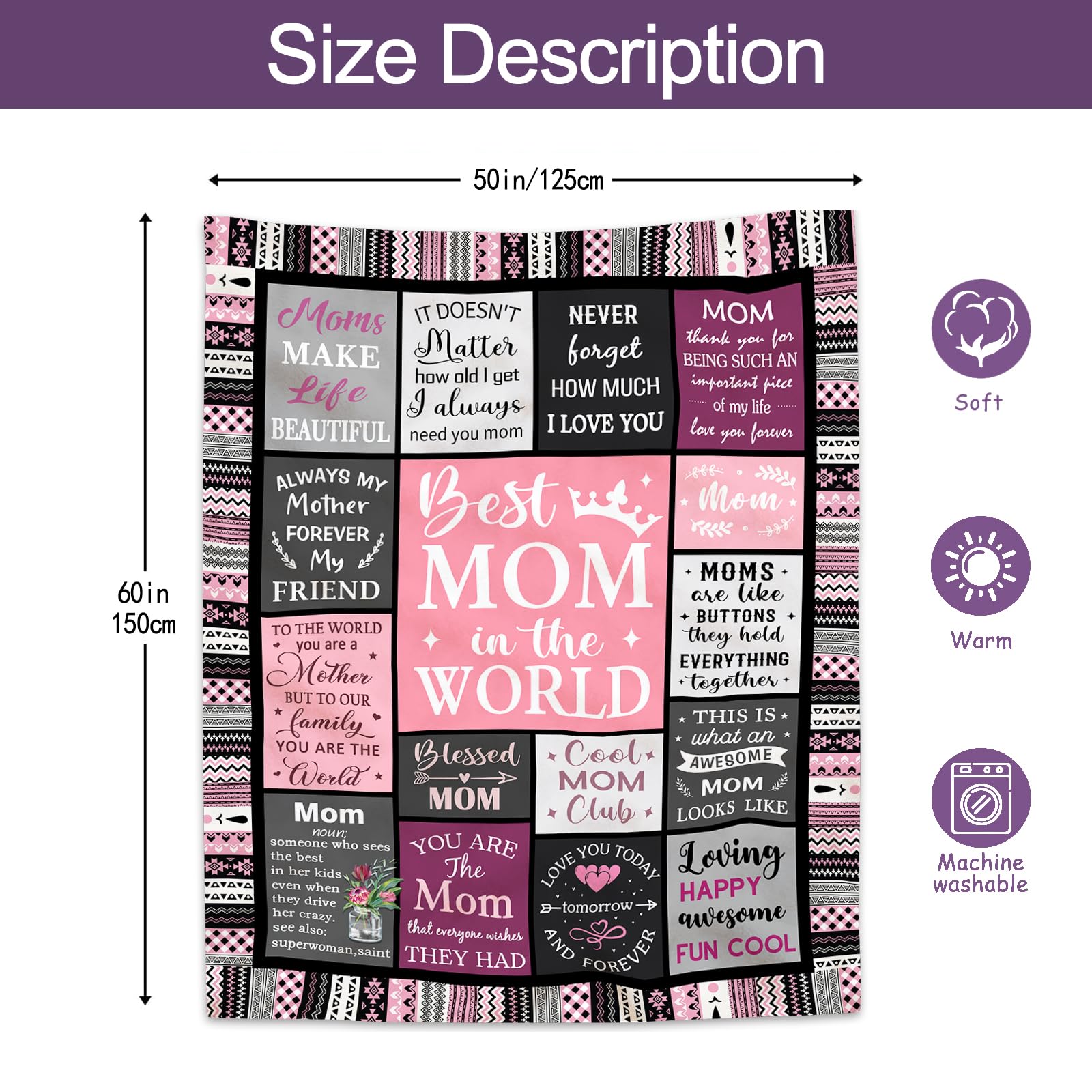 Ruvinzo blanket in car interior highlights travel comfort on the go.