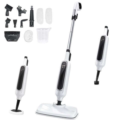 Rvwsx 12 in 1 steam mop quick heat up for fast cleaning