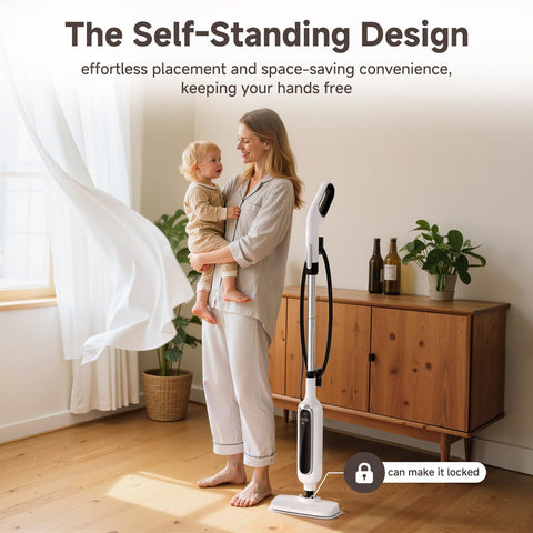 Rvwsx detachable handheld steamer for fabrics and sofas