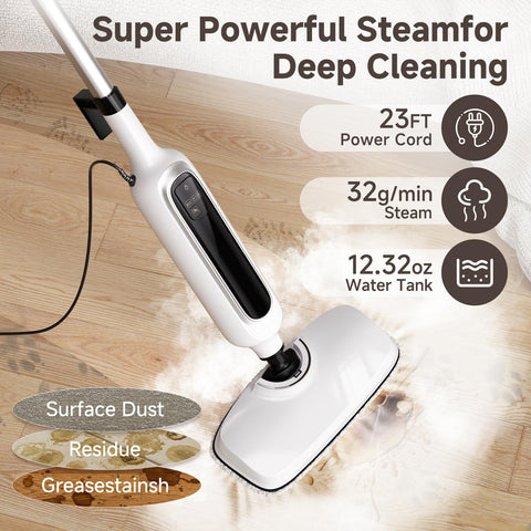 Rvwsx 260 F steam cleans deeply and dries quickly
