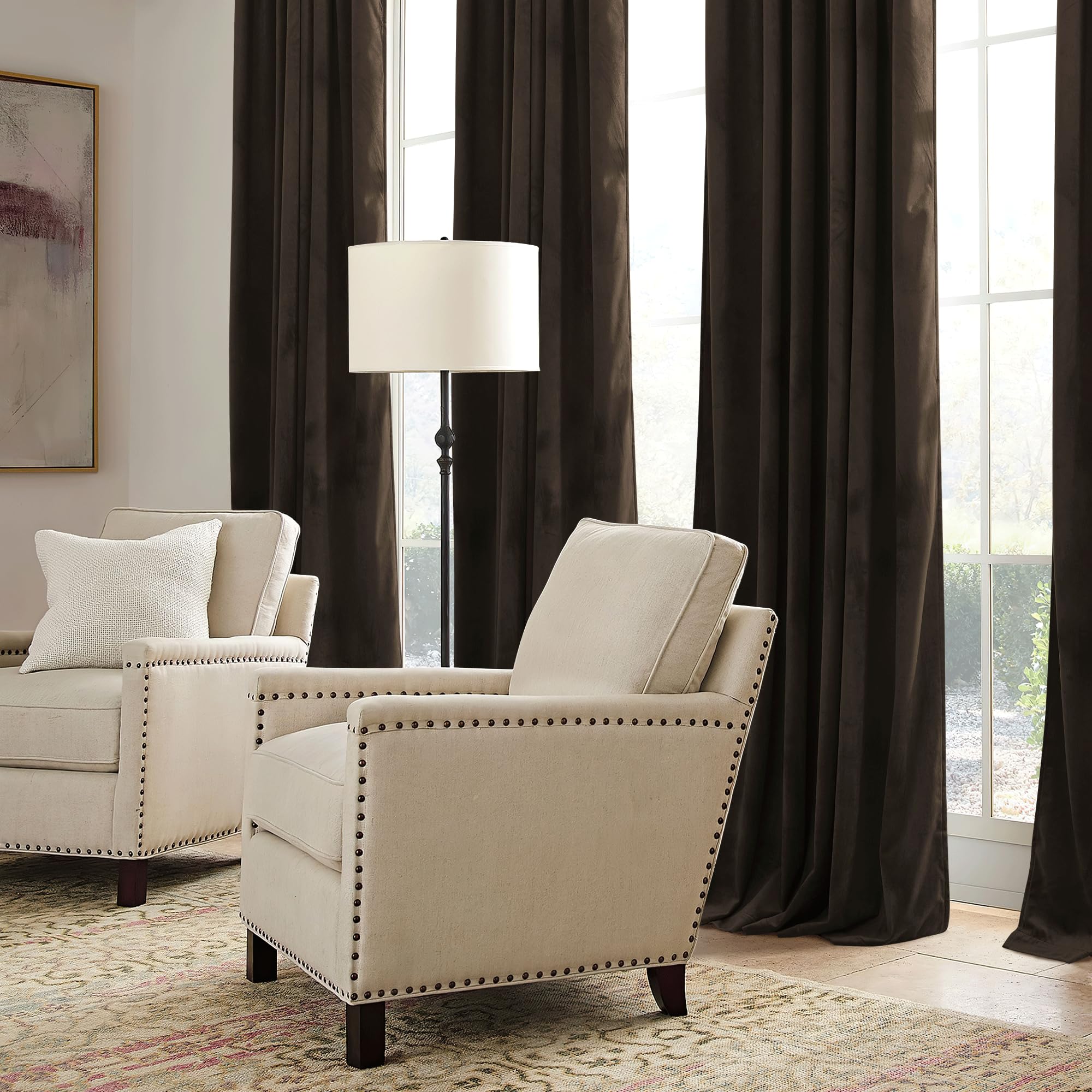 RYB HOME two-panel set with multiple hanging options.