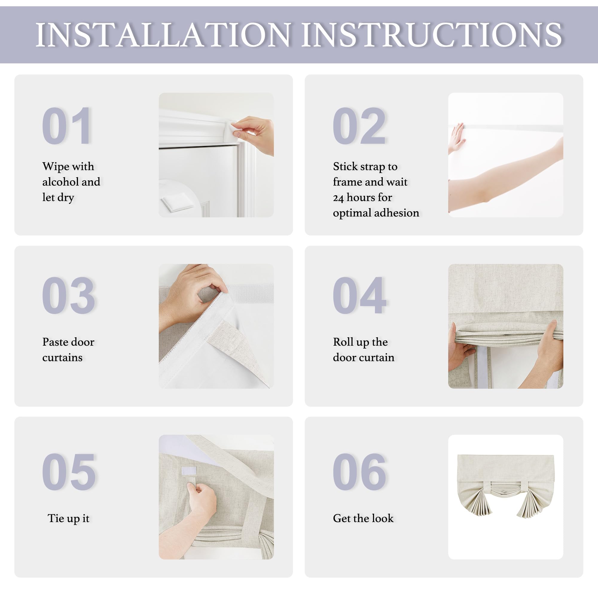 RYB HOME privacy mode curtain blocks sightlines during the day