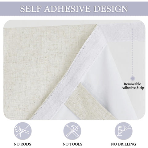RYB HOME thermal insulated curtain reduces heat and glare