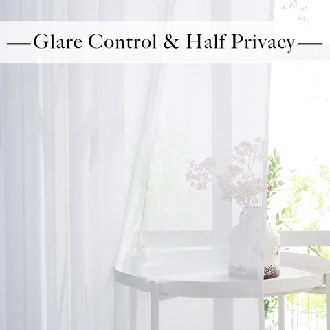 RYB HOME bottom hem detail helps curtain hang straighter and look neater