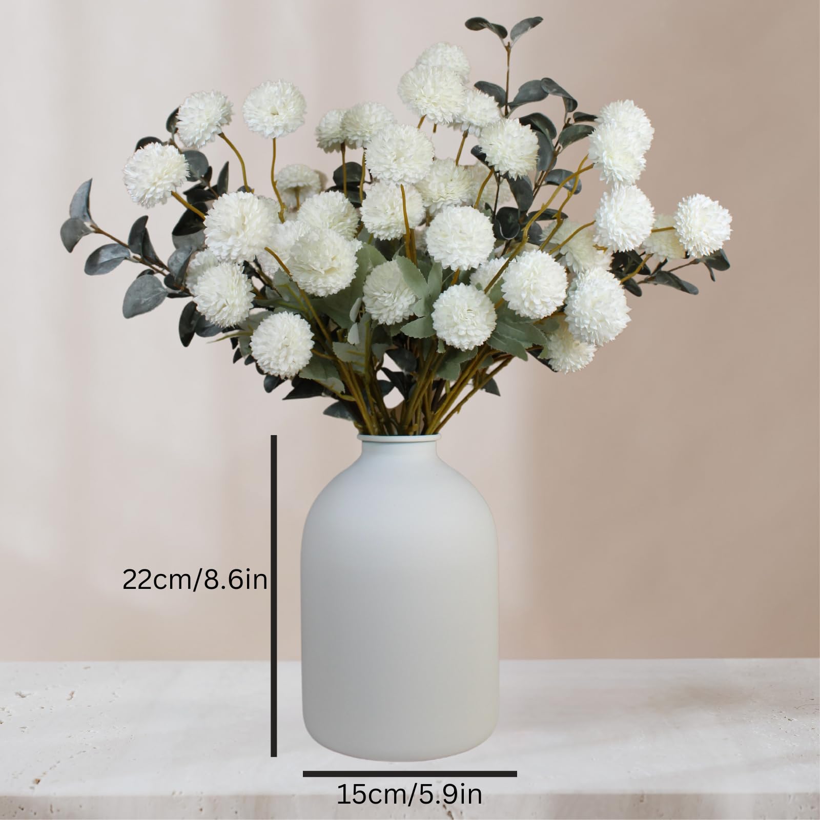 Arlo vase featuring a neutral matte finish suited for modern and wabi-sabi spaces
