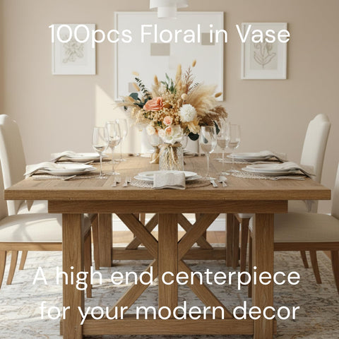 RyddeligHome eucalyptus branches introduce a natural touch to kitchen islands