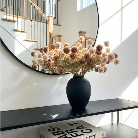 RyddeligHome kitchen table centerpiece in view for versatile farmhouse styling