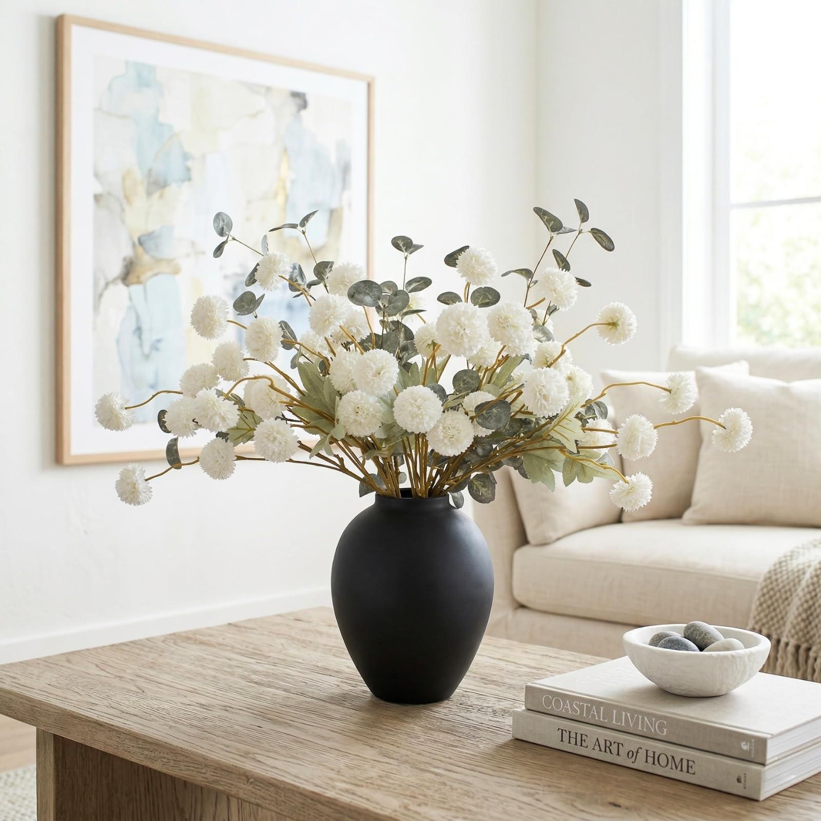 RyddeligHome premium silk flower bundle with durable stems for lasting arrangements