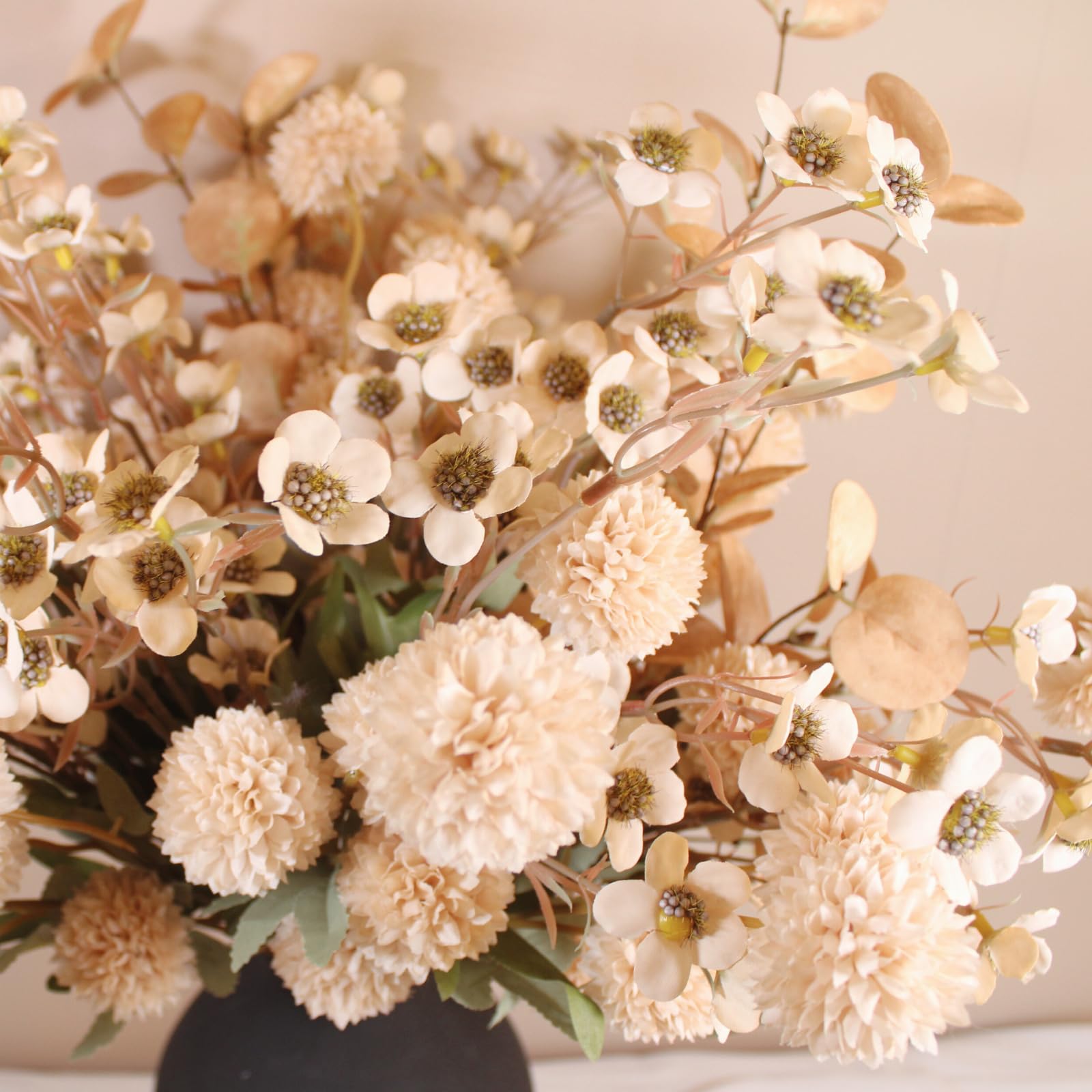 RyddeligHome wax wild flowers bulk ensemble offers versatile seasonal accents