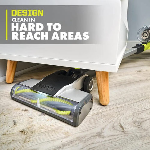 RYOBI Pacroban ONE+ 18V car-interior-cleaning makes cramped spaces easier