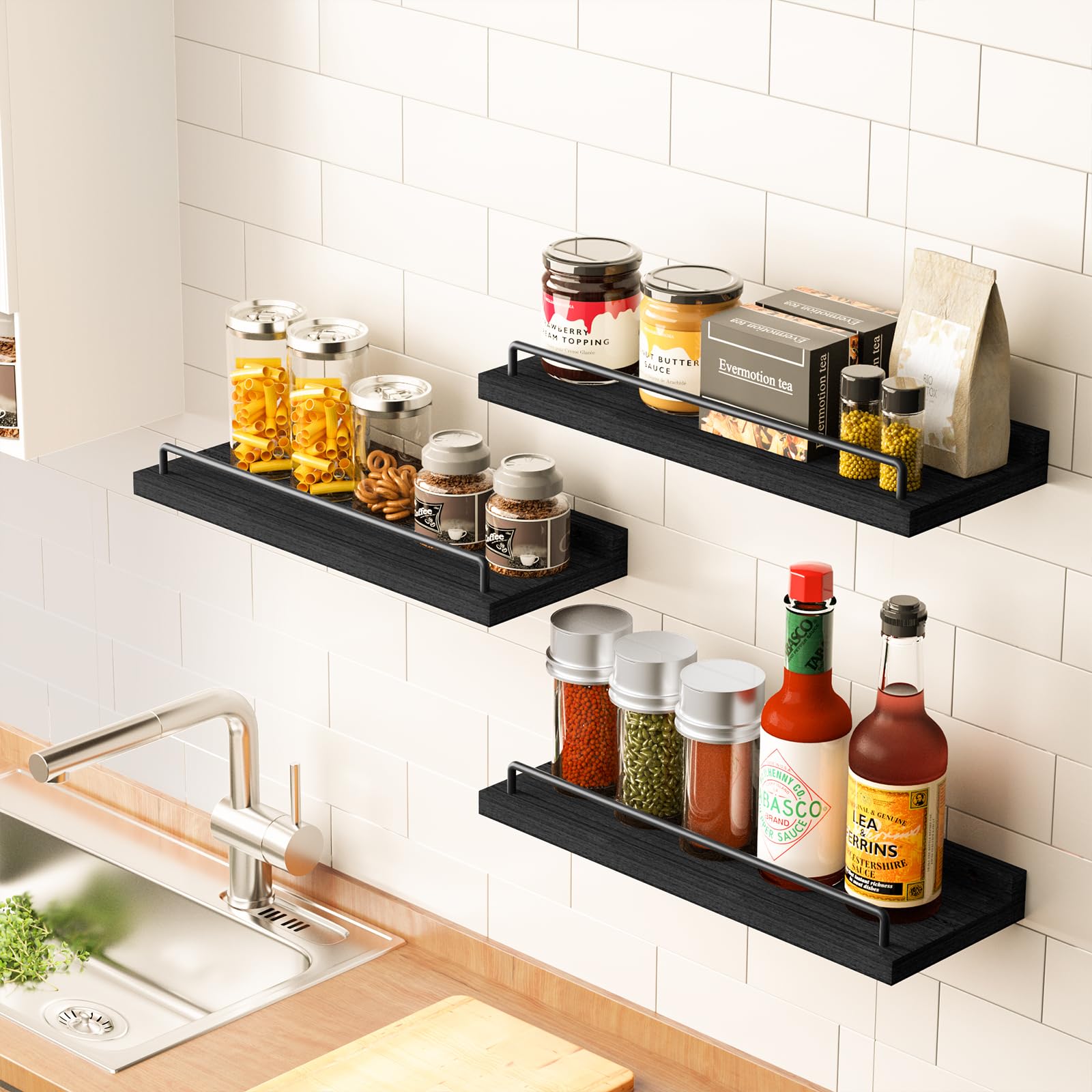Ryofobetto floating shelves assembly-instruction friendly setup saves time.