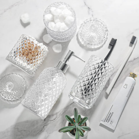 RYTOXILO diamond-set on vanity complements modern bathroom decor