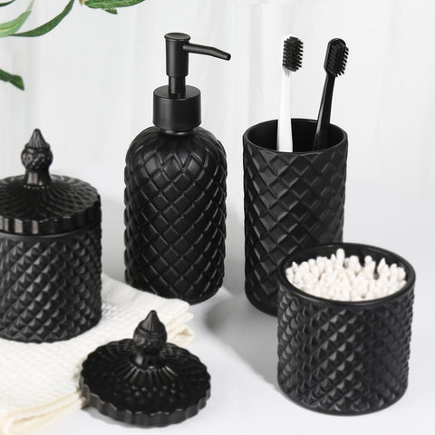 RYTOXILO four-piece set displayed on a modern vanity