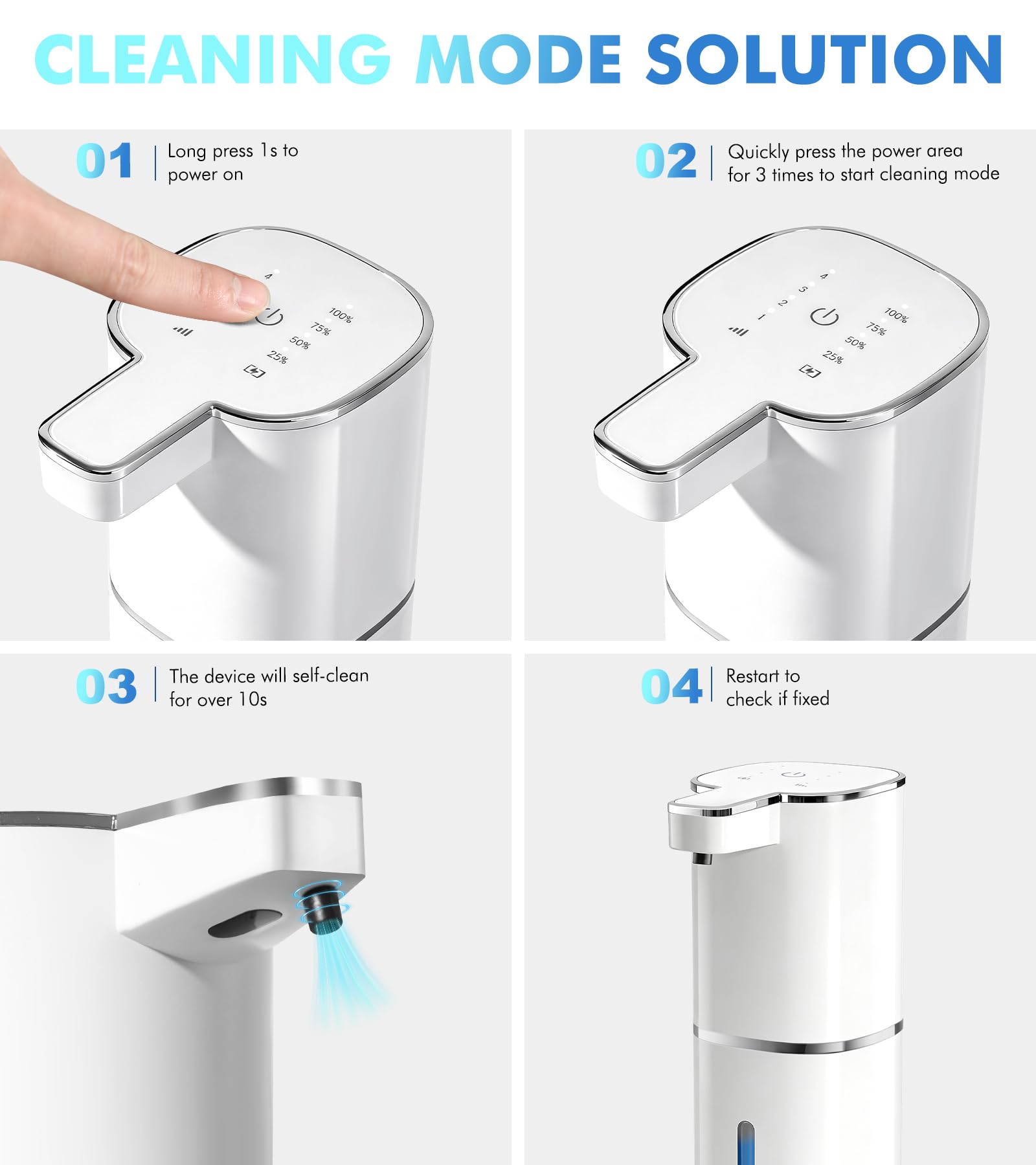 RYTOXILO modern white housing complements contemporary bathroom or kitchen decor.