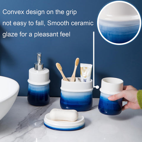 RZCNC soap dish features a glossy glaze that drains and dries quickly.
