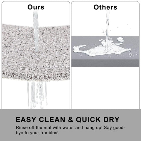 Rzoysia Nonslip Bathtub Mat cut-to-fit for custom bathrooms