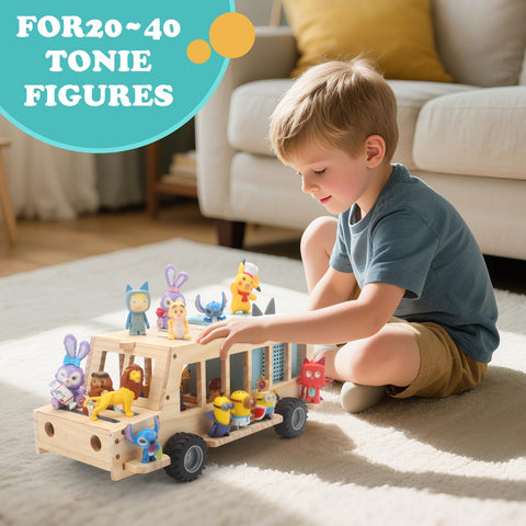 RZYLKA Tonies organizer provides easy access and tidy display.