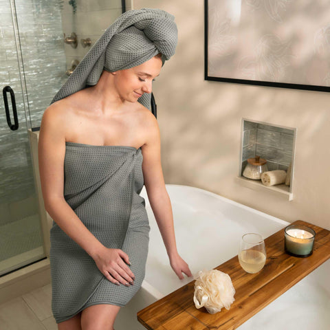 Aura towels designed for gym and travel with quick-dry efficiency