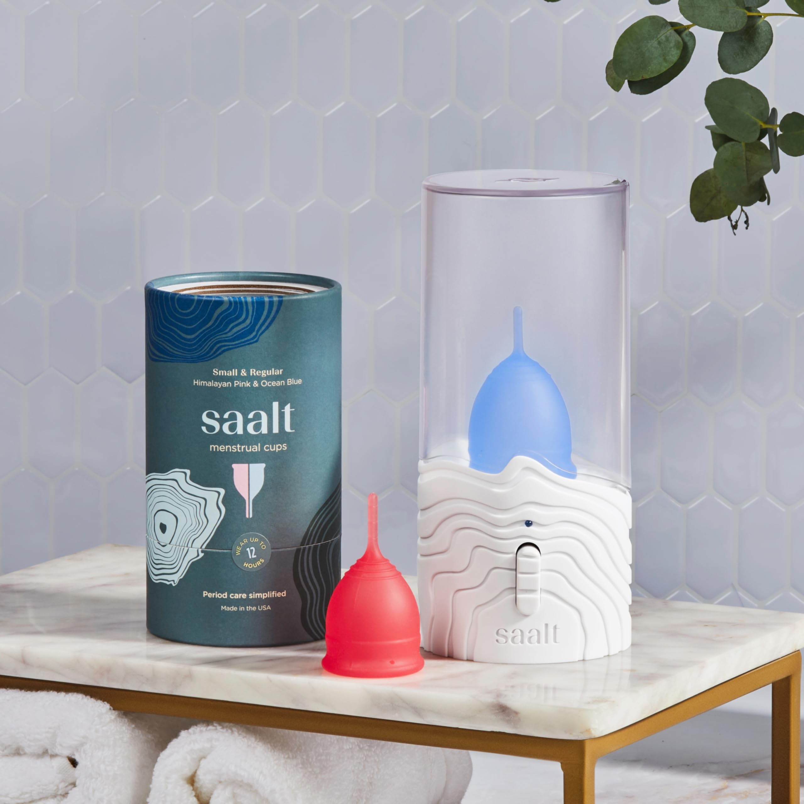 Saalt elevated design suited for daily use and travel.