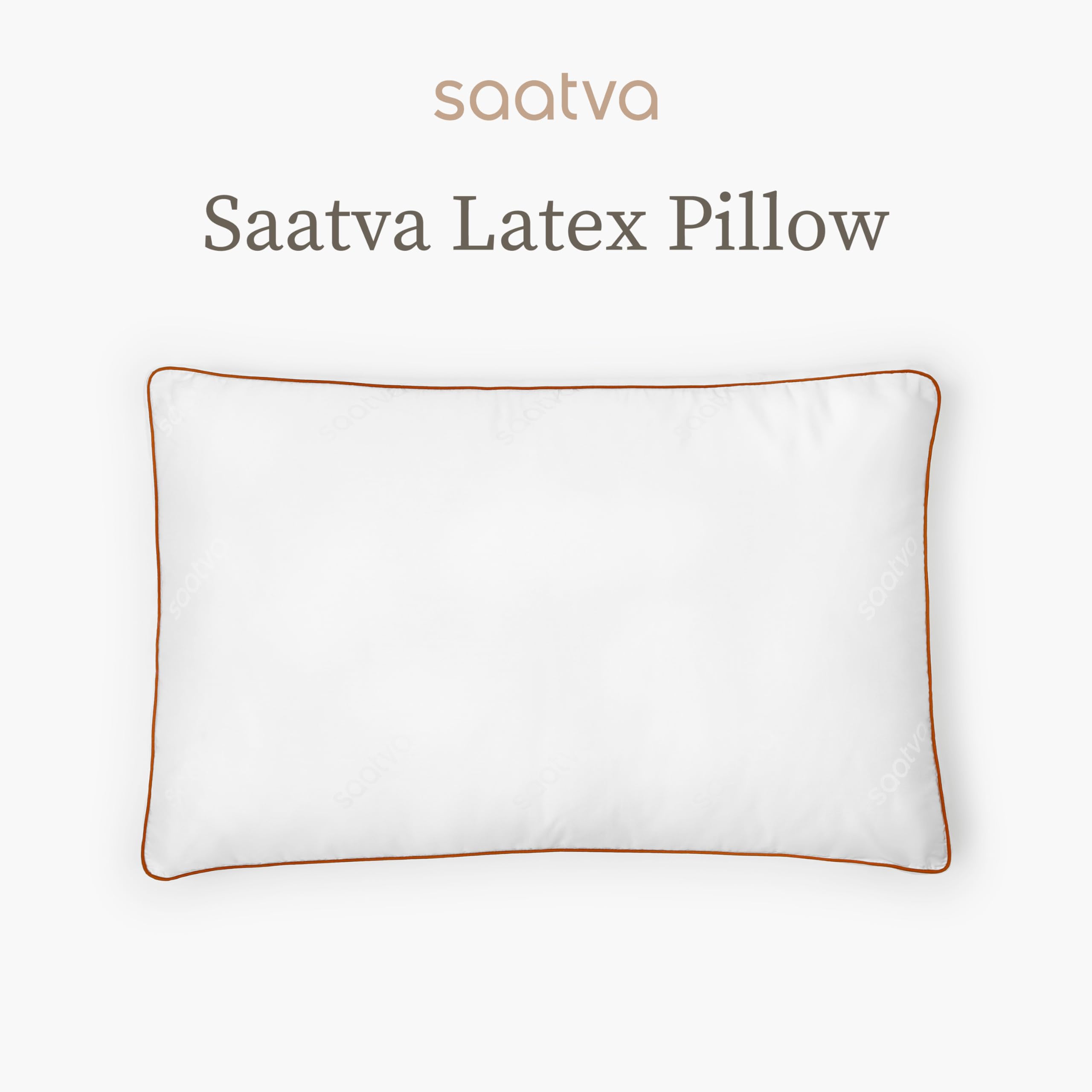 Saatva organic cotton cover close-up shows breathable, moisture-wicking fabric