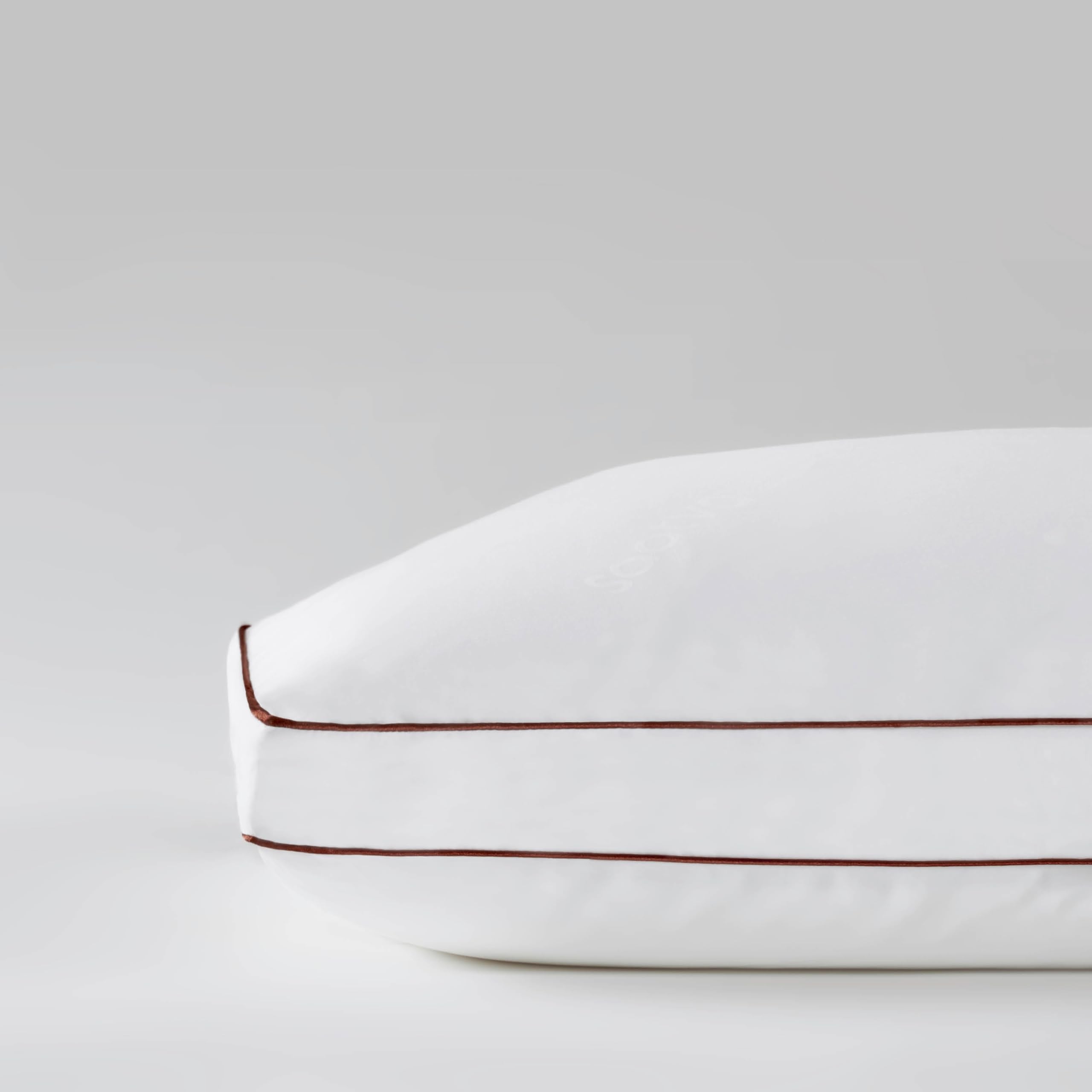 Saatva latex pillow queen standard loft 4in core provides supportive shredded latex