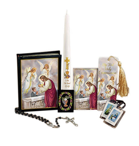 Sacred Traditions lapel chalice pin worn as a quiet symbol