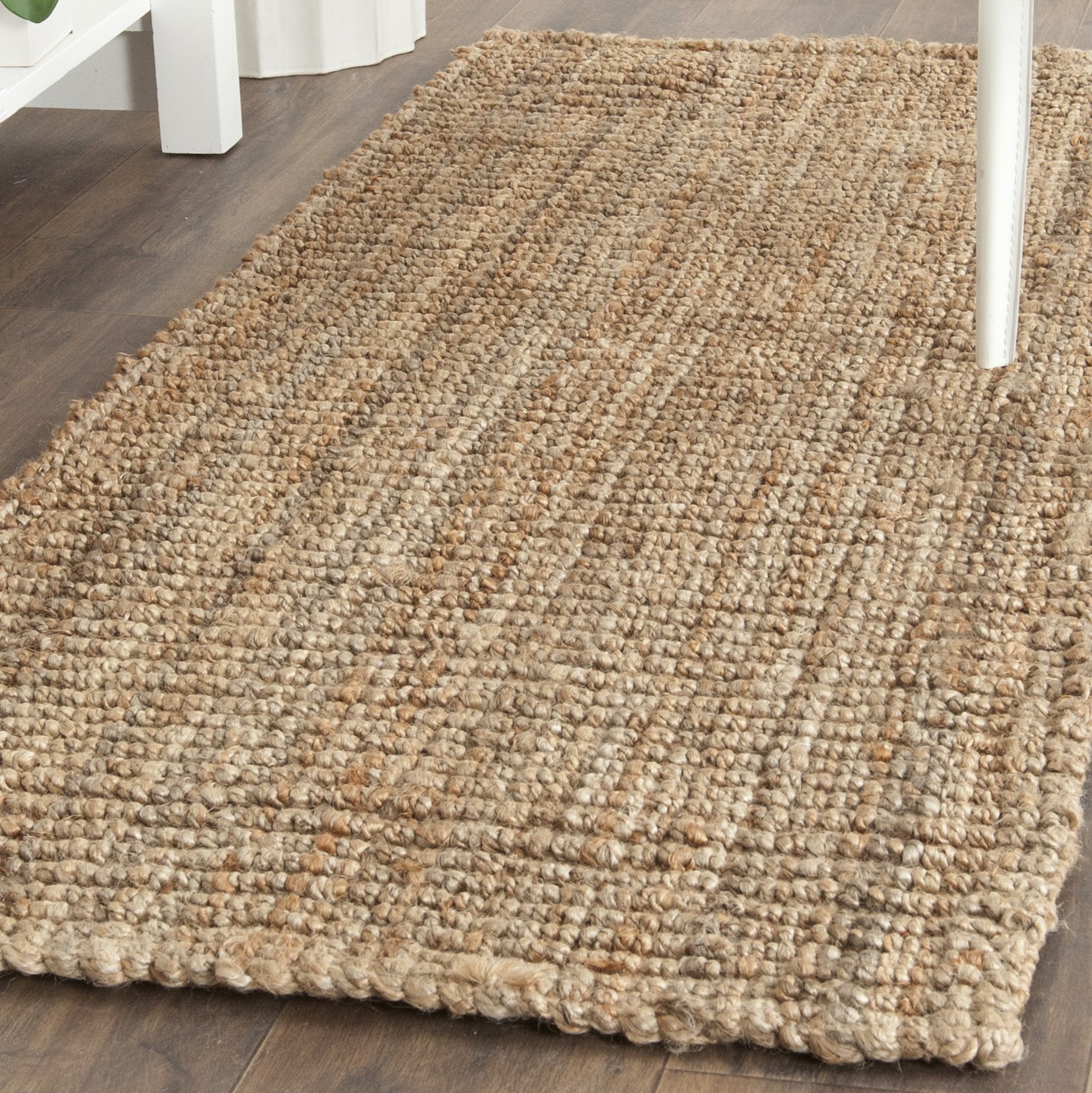 SAFAVIEH Natural Fiber Runner rug with handwoven jute texture for durable, earthy hallway decor.