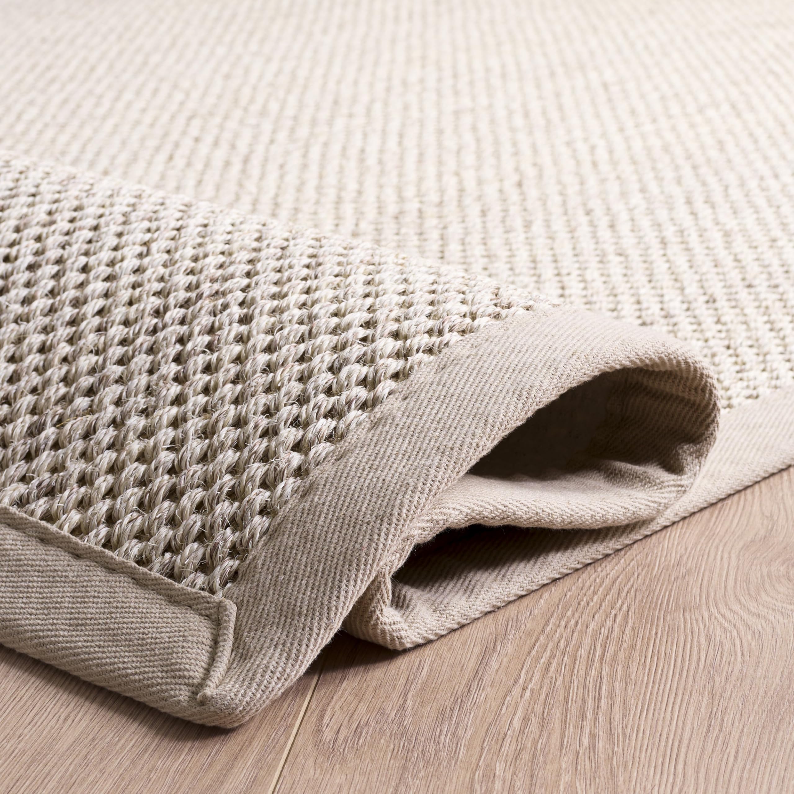 SAFAVIEH NF143C natural fiber texture suits coastal or farmhouse decor.