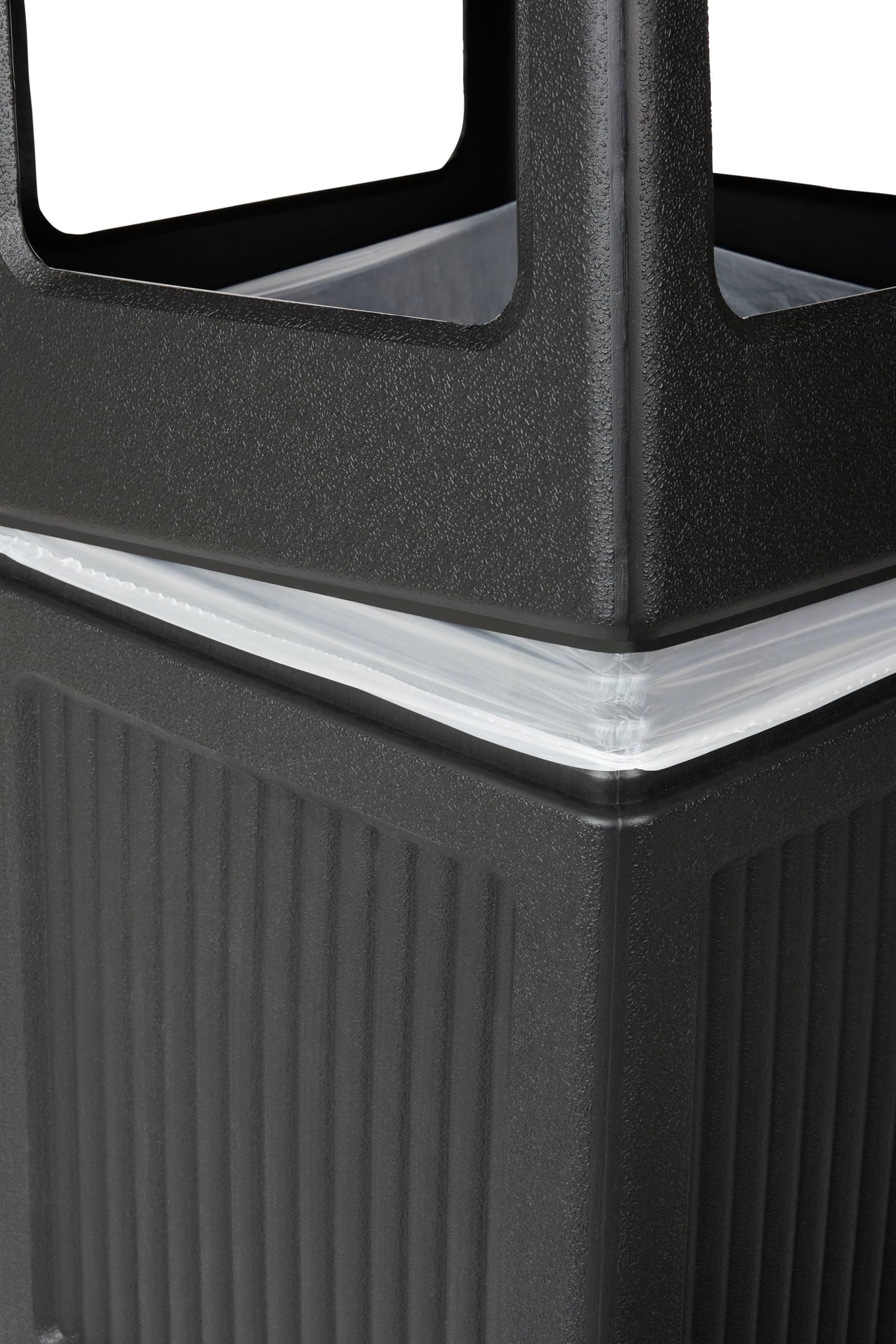 Safco Canmeleon open-dome-top 6-inch opening for easy drop-in disposal