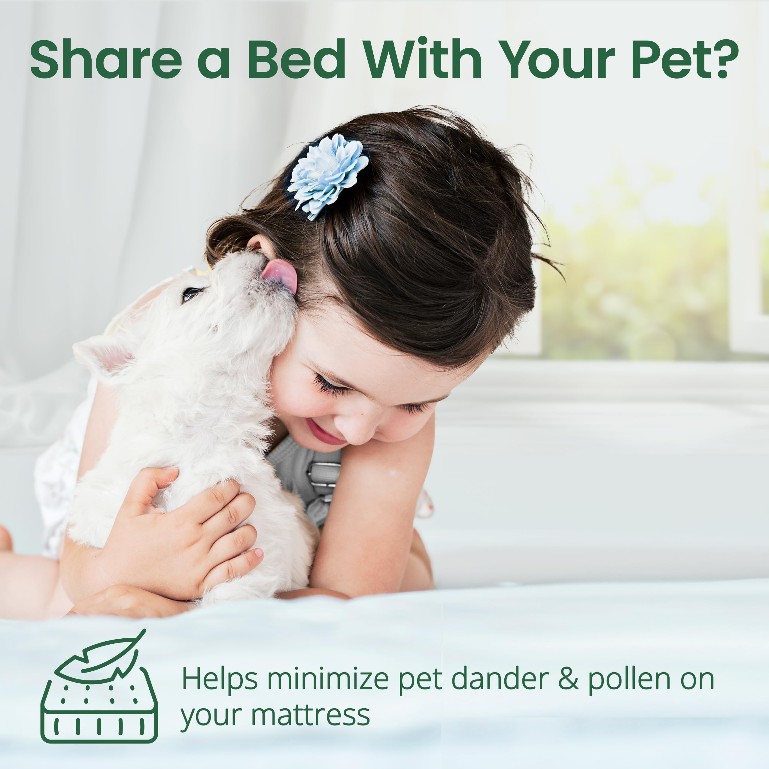 SafeRest guards against sweat and spills without changing the bed’s feel.