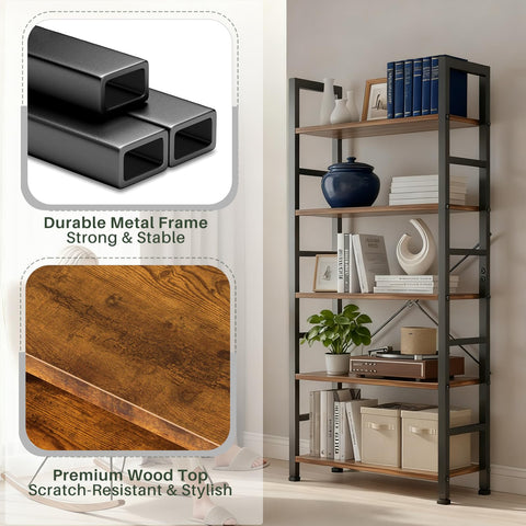 SageNest 13-inch shelf height fits tall books and decorative items