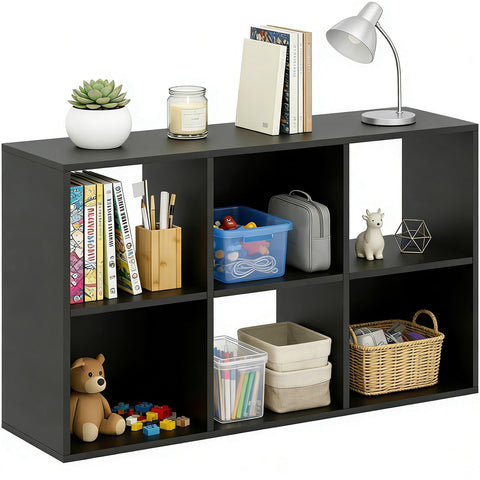 SageNest 6 Cube Storage Organizer with a stable base for clutter-free living spaces