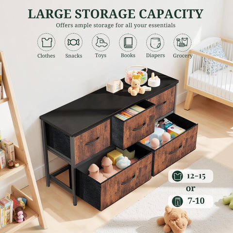 SageNest bedroom dresser fits modern spaces for versatile storage