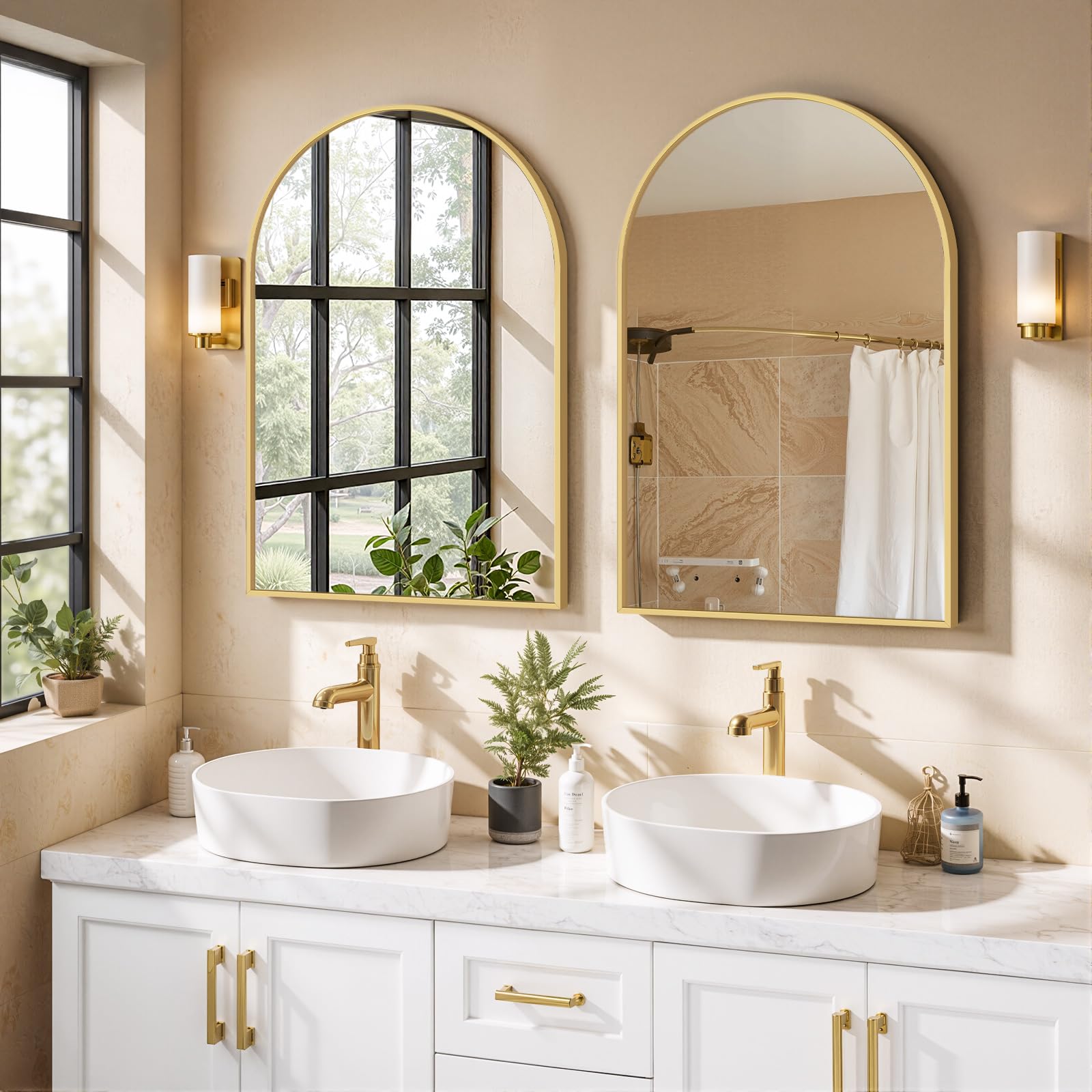 SageNest decorative mirror suited for living room or entryway