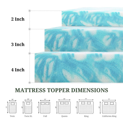 SageNest memory foam topper for dorm beds enhances comfort and adaptability.
