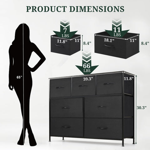SageNest drawer inside organization reveals large lower drawers and small uppers.