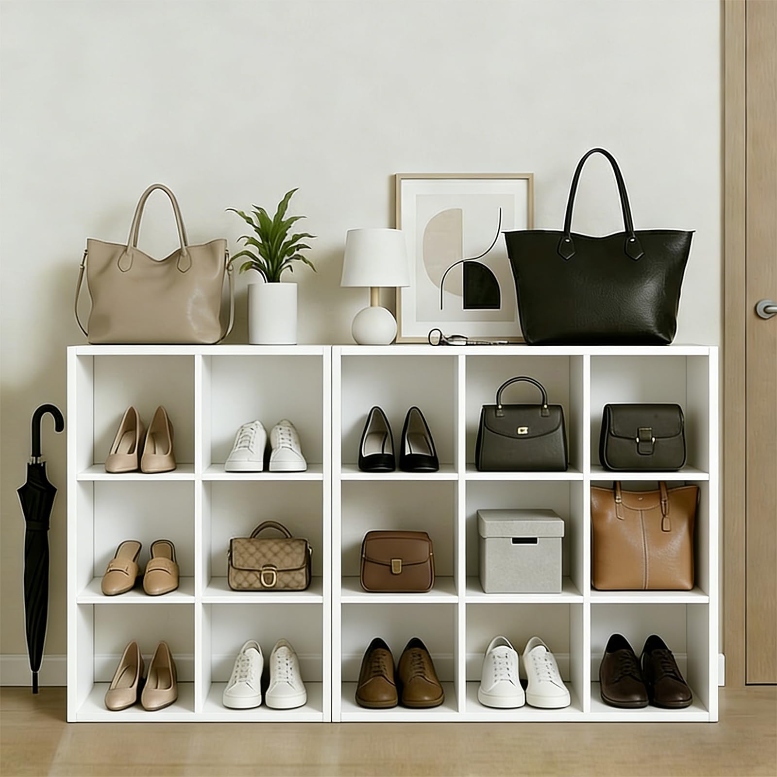 SageNest easy-clean surface keeps shelves neat with minimal effort.