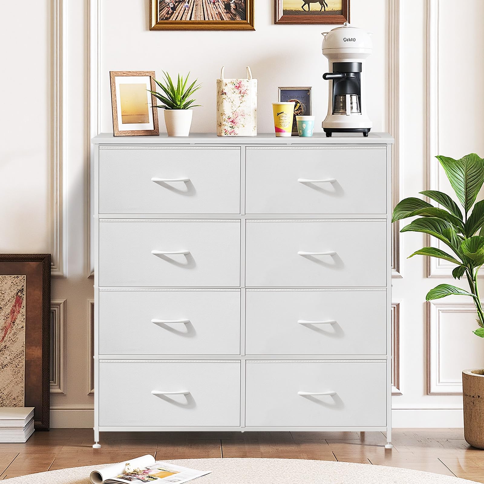 SageNest fabric drawer closeup showing breathable material for easy organization.
