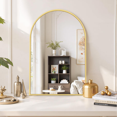 SageNest gold metal frame close-up highlights durable, rust-resistant finish.
