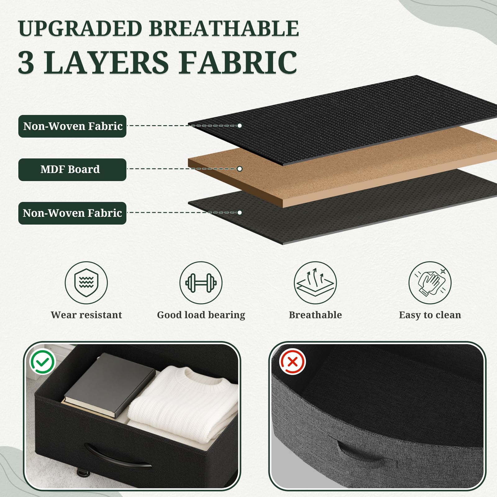 SageNest long power cord enables flexible placement without cable clutter.