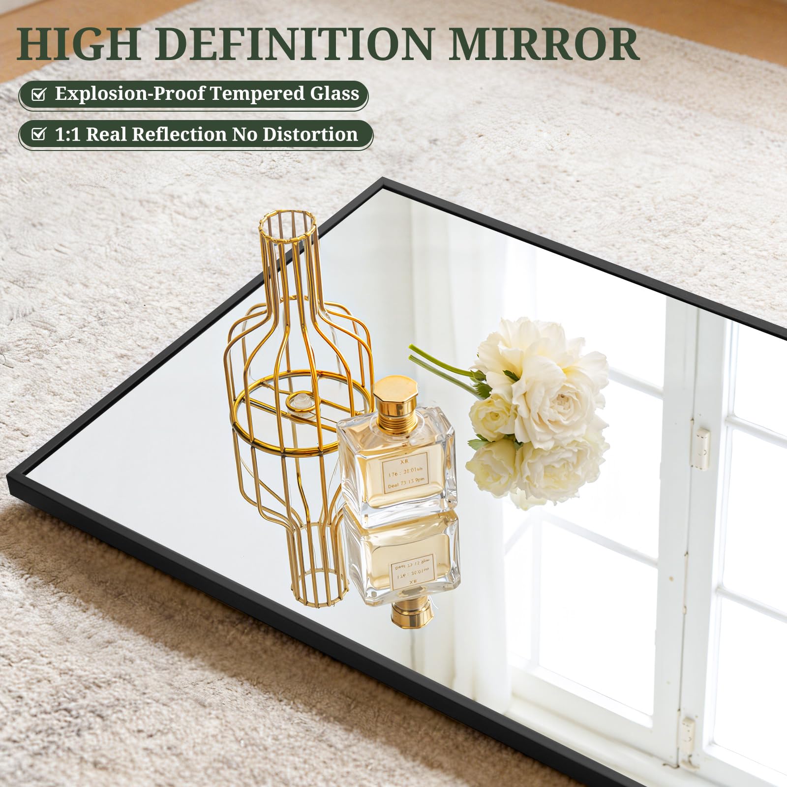 SageNest nano glass close-up highlights clarity for daily grooming.