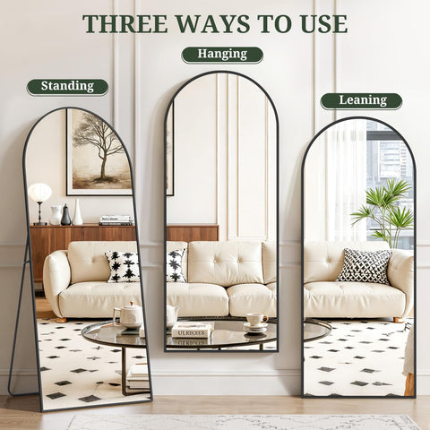 SageNest Mirror Full Length wall-mount option enables flexible setup.